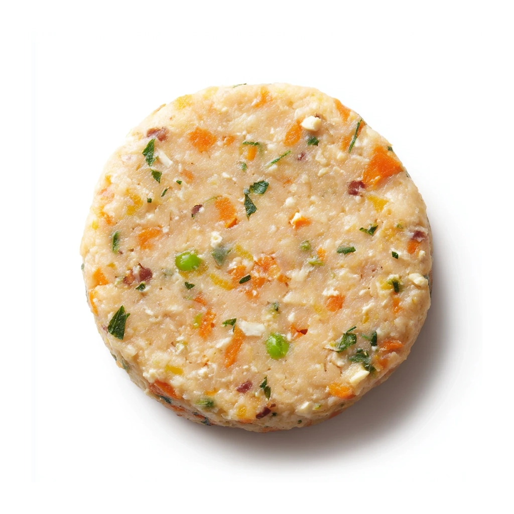 برگر مرغ و سبزیجات (۱۲۰ گرم)